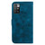 For Xiaomi Redmi 10 / 10 Prime Lily Embossed Leather Phone Case(Dark Blue)