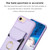 For iPhone SE 2022 / 2020 / 8 / 7 BF29 Organ Card Bag Ring Holder Phone Case(Purple)