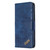 For iPhone XS Max Matching Color Crocodile Texture Horizontal Flip PU Leather Case with Wallet & Holder & Card Slots(Blue)