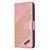 For iPhone XS Max Matching Color Crocodile Texture Horizontal Flip PU Leather Case with Wallet & Holder & Card Slots(Rose Gold)