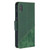 For iPhone XS Max Matching Color Crocodile Texture Horizontal Flip PU Leather Case with Wallet & Holder & Card Slots(Green)