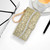 For iPhone 12 mini Glitter Powder Horizontal Flip Leather Case with Card Slots & Holder & Lanyard(Gold)