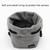 Benna Waterproof SLR Camera Lens Bag  Lens Protective Cover Pouch Bag, Color: Square Medium(Gray) Benna Waterproof SLR Camera Lens Bag  Lens Protective Cover Pouch Bag, Color: Square Medium(Gray)