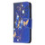 For iPhone 12 / 12 Pro Colored Drawing Pattern Horizontal Flip Leather Case with Holder & Card Slots & Wallet(Purple Butterfly)