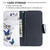 For iPhone 12 mini Colored Drawing Pattern Horizontal Flip Leather Case with Holder & Card Slots & Wallet(Butterflies)