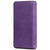 For iPhone XR Multifunctional Magnetic Copper Buckle Horizontal Flip Solid Color Leather Case with 10 Card Slots & Wallet & Holder & Photo Frame(Purple)