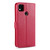 For Xiaomi Redmi 9C AZNS Sheepskin Texture Horizontal Flip Leather Case with Holder & Card Slots & Wallet(Red)