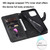 For iPhone 12 Pro Max Fashion Calf Texture Zipper Horizontal Flip Leather Case with Stand & Card Slots & Wallet Function(Black)