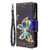 For iPhone 12 Pro Max Colored Drawing Pattern Zipper Horizontal Flip Leather Case with Holder & Card Slots & Wallet(Big Butterfly)