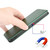 For Xiaomi Mi 10 Lite Carbon Fiber Texture Horizontal Flip TPU + PC + PU Leather Case with Card Slot(Green)