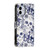 For iPhone 12 / 12 Pro 3D Painted Pattern Horizontal Flip Leather Case with Holder & Card Slots & Photo Frame & Wallet(Skull Flower)