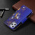 For iPhone 12 / 12 Pro Colored Drawing Pattern Zipper Horizontal Flip Leather Case with Holder & Card Slots & Wallet(Purple Butterfly)