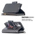 For iPhone 12 mini Colored Drawing Pattern Zipper Horizontal Flip Leather Case with Holder & Card Slots & Wallet(Bear)