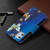 For iPhone 12 mini Colored Drawing Pattern Zipper Horizontal Flip Leather Case with Holder & Card Slots & Wallet(Gold Butterfly)