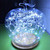 20m 200 LEDs SMD 0603 Solar Panel Silver Wire String Light Fairy Lamp Decorative Light, DC 5V (White Light)