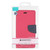 For iPhone 12 / 12 Pro GOOSPERY FANCY DIARY Cross Pattern Horizontal Flip Leather Case with Holder & Card Slots & Wallet(Rose Red)