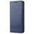 For iPhone 13 Pro AZNS Magnetic Calf Texture Horizontal Flip Leather Case with Card Slots & Holder & Wallet (Dark Blue)