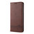 For iPhone 11 Pro Max AZNS Magnetic Calf Texture Horizontal Flip Leather Case with Card Slots & Holder & Wallet(Dark Brown)