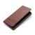 For iPhone 12 / 12 Pro AZNS Magnetic Calf Texture Horizontal Flip Leather Case with Card Slots & Holder & Wallet(Dark Brown)