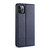 For iPhone 12 mini AZNS Magnetic Calf Texture Horizontal Flip Leather Case with Card Slots & Holder & Wallet(Dark Blue)