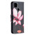 For Xiaomi Redmi 9C Colored Drawing Pattern Horizontal Flip Leather Case with Holder & Card Slots & Wallet(Lotus)