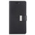 For iPhone 12 Pro Max GOOSPERY RICH DIARY Crazy Horse Texture Horizontal Flip Leather Case with Holder & Card Slots & Wallet(Black)