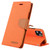 For iPhone 12 Pro Max GOOSPERY CANVAS DIARY Cross Texture Horizontal Flip Leather Case with Card Slots & Wallet & Holder(Orange)