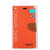 For iPhone 12 Pro Max GOOSPERY CANVAS DIARY Cross Texture Horizontal Flip Leather Case with Card Slots & Wallet & Holder(Orange)