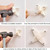 100 PCS Press-Free Hanging Nail Hook Strong Wall Invisible Staple Photo Frame Photo Wall Without Trace Nails, Specification: Large