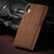 For iPhone XR Forwenw F1 Series Matte Strong Magnetism Horizontal Flip Leather Case with Holder & Card Slots & Wallet & Photo Frame(Brown)