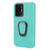 Ring Holder PU Phone Case For Xiaomi Mi 11T / 11T Pro(Mint Green)