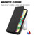 For Xiaomi Redmi 10A Retro Skin Feel Magnetic Leather Phone Case(Black)