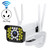 Difang DF-36Q Outdoor HD Surveillance IP Camera, Support Voice Intercom & Night Vision & Human Figure Detection & TF Card, WiFi + HD Fixed Version, AU Plug