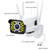 Difang DF-36Q Outdoor HD Surveillance IP Camera, Support Voice Intercom & Night Vision & Human Figure Detection & TF Card, WiFi + HD Fixed Version, AU Plug