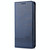 For iPhone 13 Pro Max AZNS Magnetic Calf Texture Horizontal Flip Leather Case with Card Slots & Holder & Wallet (Dark Blue)