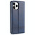 For iPhone 13 Pro Max AZNS Magnetic Calf Texture Horizontal Flip Leather Case with Card Slots & Holder & Wallet (Dark Blue)