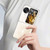 For OPPO Find N3 Flip Full Coverage Electroplate PC Transparent Phone Case(Gold)