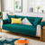 Four Seasons Universal Simple Modern Non-slip Full Coverage Sofa Cover, Size:90x160cm(Houndstooth Green)