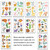 30 PCS Cartoon Animal ChildrenTemporary Tattoo Sticker(WK-036)