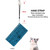 For iPhone 12 mini Cute Cat and Dog Embossed Horizontal Flip Leather Case with Holder & Card Slots & Wallet & Lanyard(Blue)