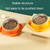 Cat And Dog Food Bowl Drinking All In One Pet Eating Slant Mouth Bowl(Yellow)