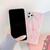 For iPhone 12 / 12 Pro TPU Smooth Marbled IMD Mobile Phone Case(Snow Powder F21)