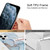For iPhone 12 Pro Max Four Corners Anti-Shattering Flow Gold Marble IMD Phone Back Cover Case(White LD2)