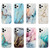 For iPhone 12 Pro Max Four Corners Anti-Shattering Flow Gold Marble IMD Phone Back Cover Case(White LD2)
