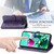 For LG K92 5G Mandala Flower Embossed Horizontal Flip Leather Case with Holder & Three Card Slots & Wallet & Lanyard(Purple)
