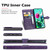 For LG K92 5G Mandala Flower Embossed Horizontal Flip Leather Case with Holder & Three Card Slots & Wallet & Lanyard(Purple)