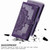 For LG K92 5G Mandala Flower Embossed Horizontal Flip Leather Case with Holder & Three Card Slots & Wallet & Lanyard(Purple)