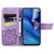 For Xiaomi Redmi Note10 5G Butterfly Love Flowers Embossed Horizontal Flip Leather Case with Holder & Card Slots & Wallet & Lanyard(Light Purple)