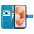 For Xiaomi 12 Four-leaf Clasp Embossed Leather Phone Case(Blue)