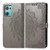 For Blackview C30 Mandala Flower Embossed Leather Phone Case(Gray)